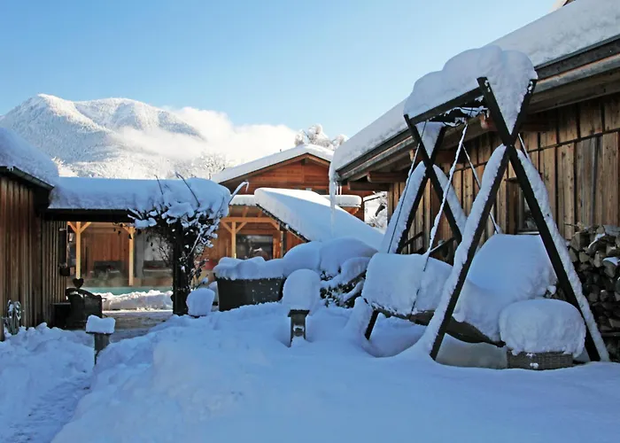 Otel Staudacherhof In I Blick Aufs Zugspitzmassiv I Einzigartige Bayurvida Kueche