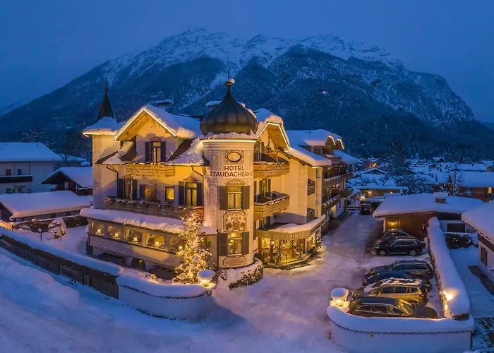 Staudacherhof In I Blick Aufs Zugspitzmassiv I Einzigartige Bayurvida Kueche 4* Garmisch-Partenkirchen