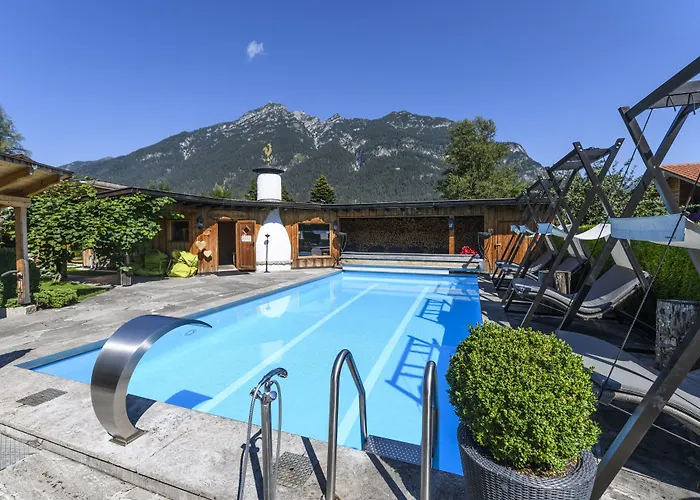 Готель Staudacherhof In I Blick Aufs Zugspitzmassiv I Einzigartige Bayurvida Kueche